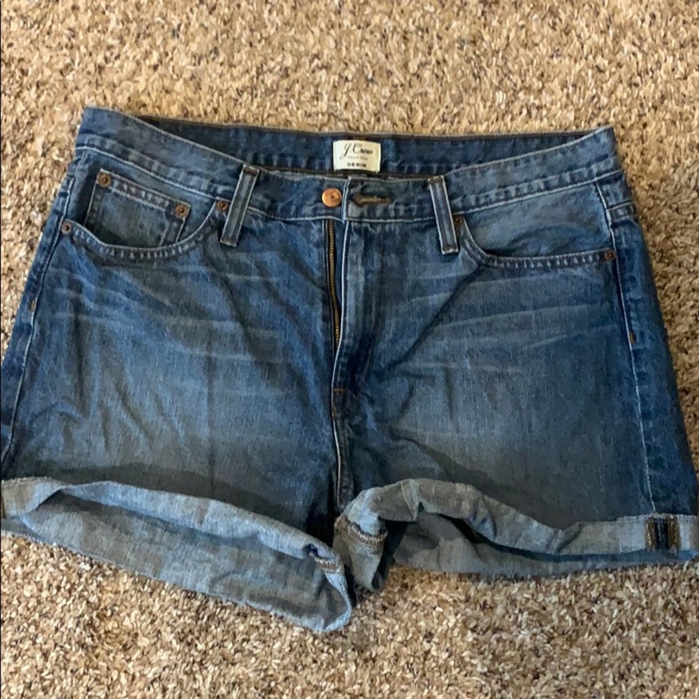 J. Crew jean shorts